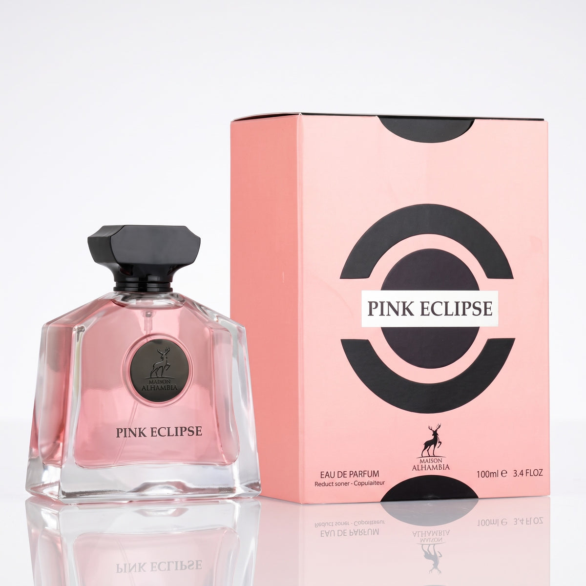 Maison Alhambra Pink Eclipse EDP Feminino 100ml com embalagem