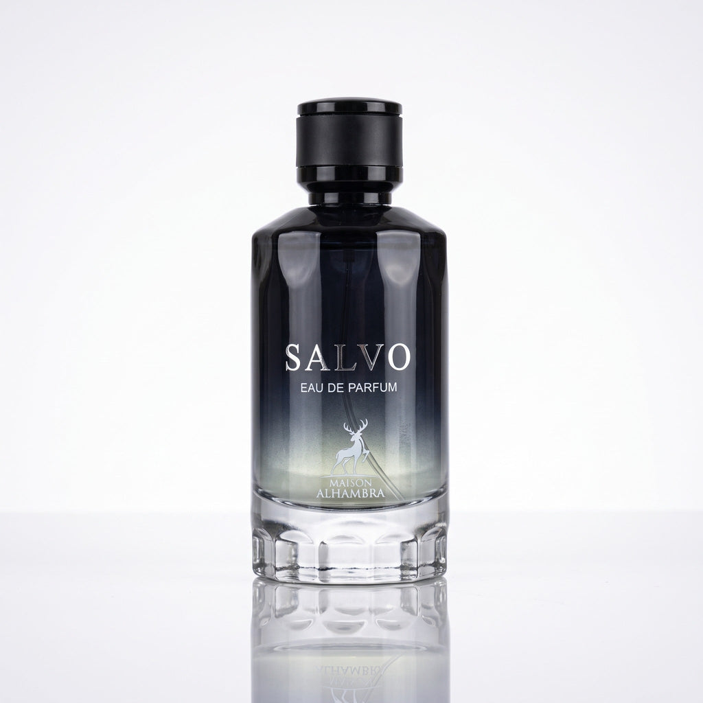Frasco original do perfume Maison Alhambra Salvo EDP masculino 100ml