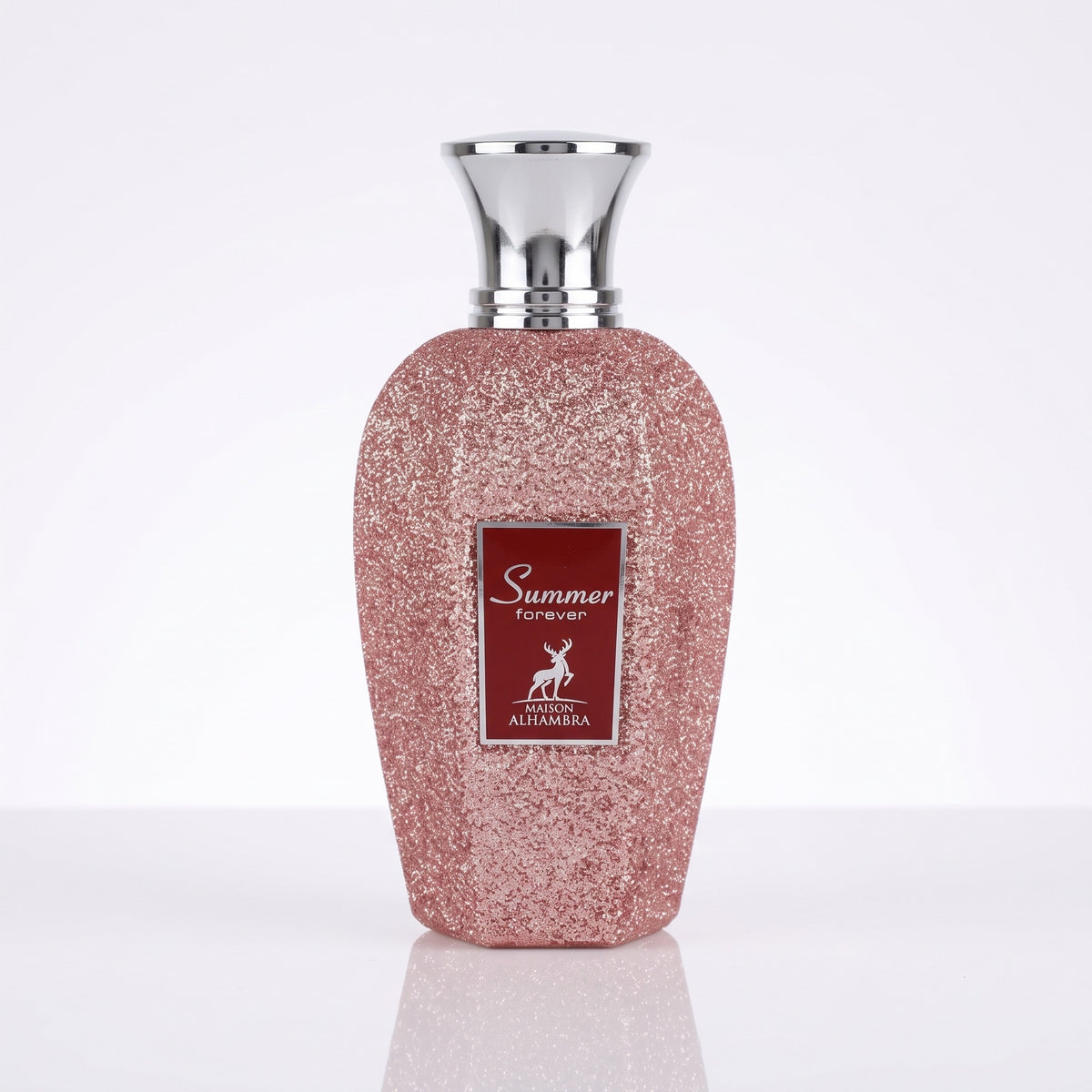 Frasco original Summer Forever Maison Alhambra, capa do Decant Samadi