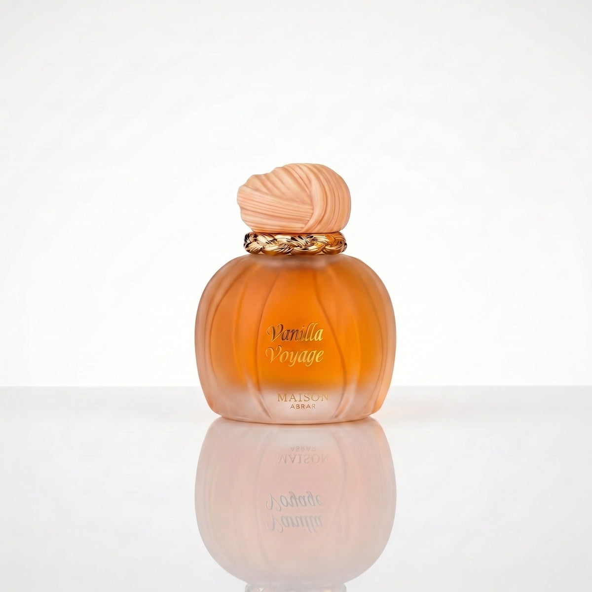 Frasco original do perfume Maison Asrar Vanilla Voyage EDP compartilhável 100ml