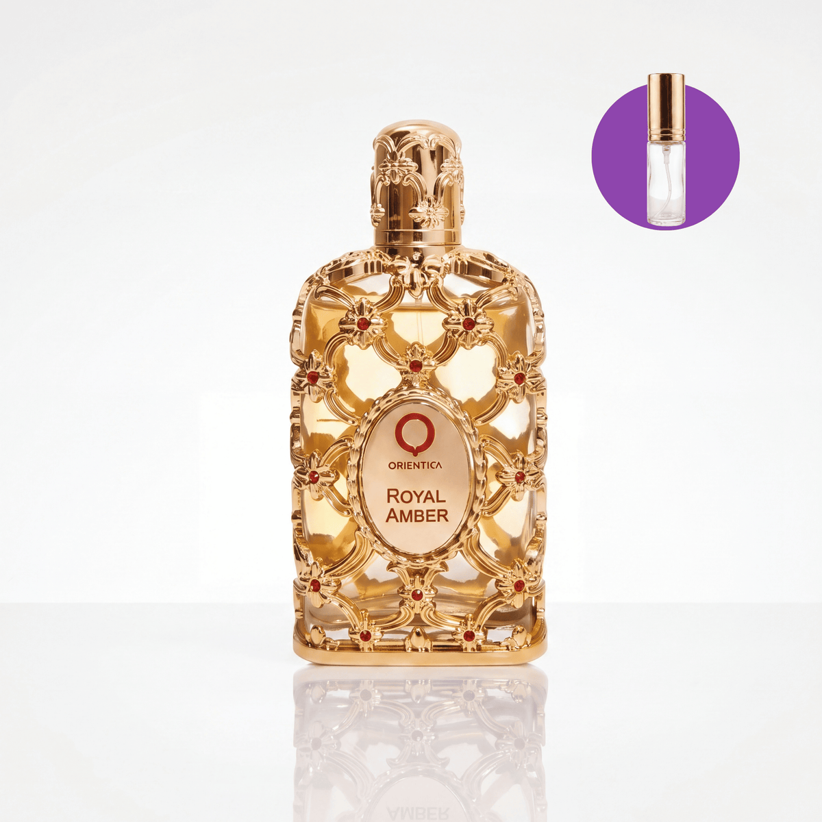 Perfume Árabe Orientica Royal Amber EDP Unissex - Decant