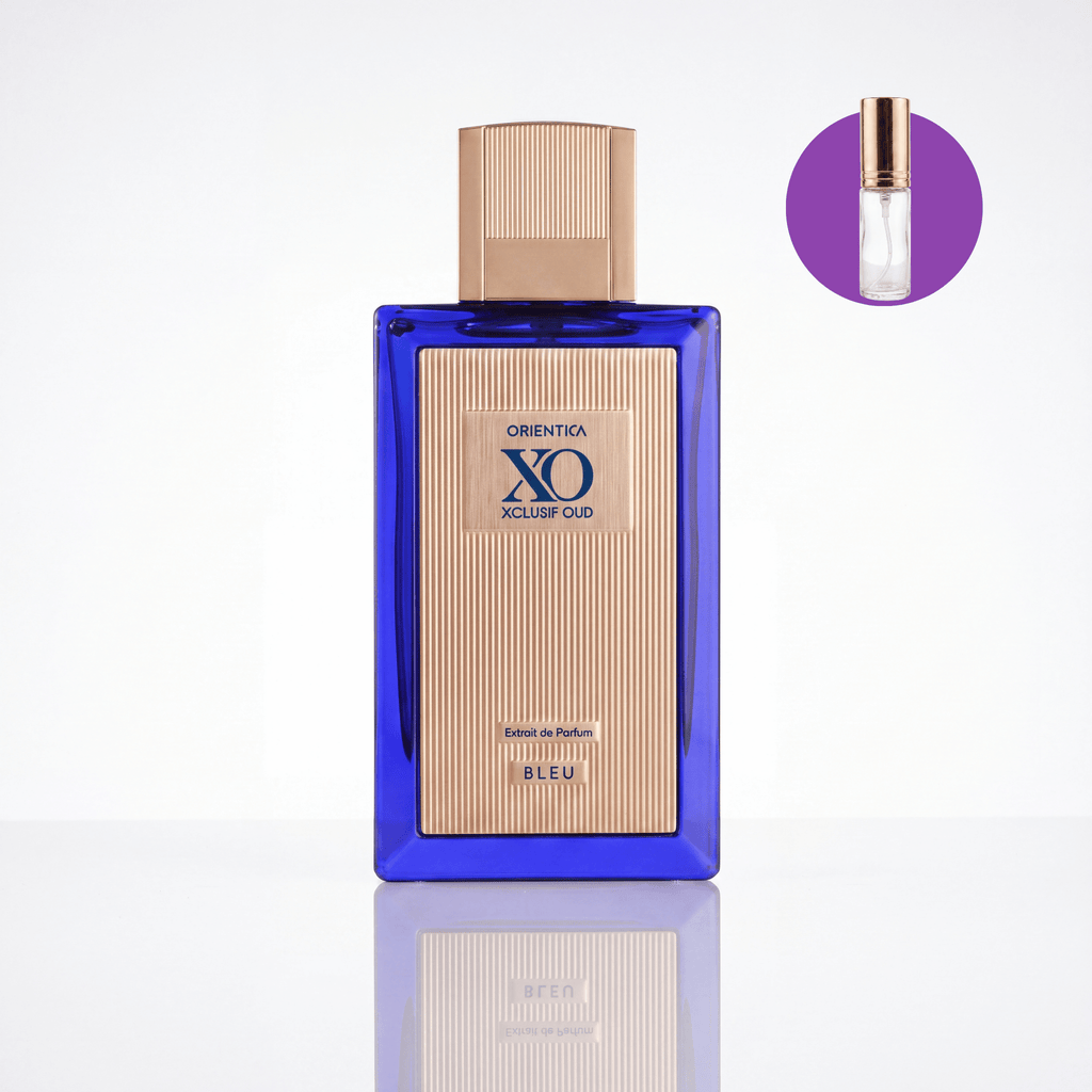 Perfume Árabe Orientica Xclusif Oud Bleu Extrait Unissex - Decant 5ml
