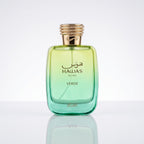 Frasco original do perfume Rasasi Hawas Verde EDP masculino 100ml