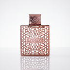 Perfume árabe feminino Rayhaan Divine EDP em fundo branco