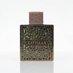 Perfume árabe masculino Rayhaan Terra EDP 100ml em fundo branco